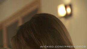 Wicked - Hot couple fuck on the couch