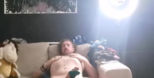 Watch my cock jump - Hands free orgasm