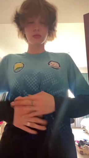 Teen tomboy athlete from Kazakhstan goes solo