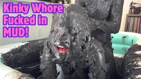 Messy Temptress Fucked in the Mud Indoors in an Inflatable Pool - Hardcore Messy Sex