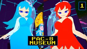 Pacman ghosts decide to fuck me all together, fighting over my semen in their mouths