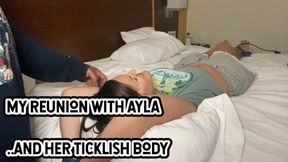 MY REUNION WITH AYLA…AND HER TICKLISH BODY