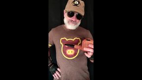Huge Pipe Smoking Man