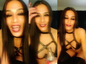 Latin TsValerie Gaped Slut Gets Gangbanged 6 ways