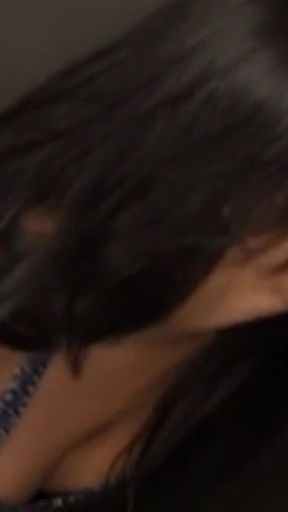 Big Tit Asian Drains All the Spunk From Gloryhole Cock