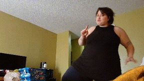 Big Girls Dont Pop: Bragging Fatty Feels Threatened (MP4 HD)