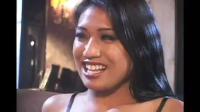 Double penetration with hot babes and a big butt