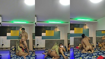 GIVING OLD WHORE IN THE HOTEL