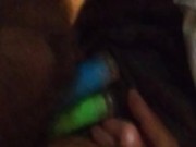 One vibrator up my Ass one in my pussy Kenneth Jule Williams