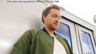 The Slutty Commuter's Clumsy Joyride / Brazzers / download full