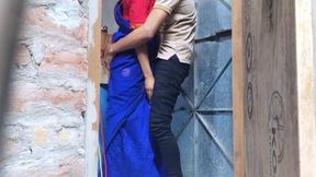 Bhabi Ki Mast Gand Ki Ched Me Padosi Devar Ne Tang Uta Ke Liya