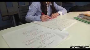 Naughty Japanese Office Lady Maria Ono's Uncensored Adventures Revealed!