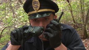 Officer Bullet - Ass Fucked and Edged in the Middle of the Woods