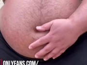 Hairy bellybutton...