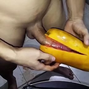 I Fuck A Papaya (sex With A Fruit)