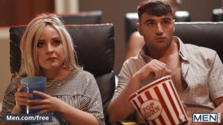 Blowjob, Cumshot, Bareback, Ficken – die tätowierten Dante Colle, Michael Boston und Troye Dean beim Analficken