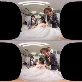 SOD Office Worker Gets Intimate in VR - Kissing, Dirty Talk & Steamy Harlem Climax