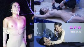 34 Week CPR, 2025 Compilation 3 clips of 3 NEW scenes NEW model