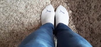 Discover the Surprising Secrets Behind My Old Socks - A Fun Foot Fetish Adventure with CandiLuu!