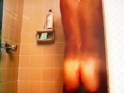 Famous Male Nude Celebrities XXX CELEBRITY SOLO SEX TAPE - CAUGHT SUPERMODEL CORY SHAVING IN SHOWER