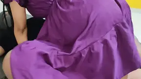 Big dick man fucks gorgeous Asian girl and cums on her big ass