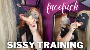 Sissy Training - Face Fuck Lesson