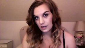 Harlot Scarlett in a Black Top.