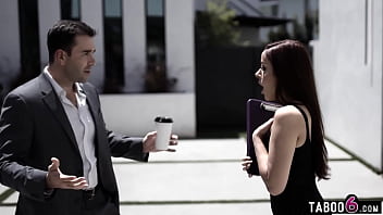 Teen Vanna Bardot does not trust the process and persuades guy on the jury