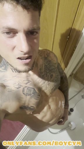 Pissing Myself Before Shower