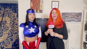 Major Patriot needs you! to blow up balloons - NADIA WHITE HIDEF MOV