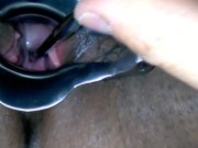 NYC thot Speculum play while ovulating p1