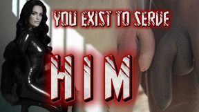 YOU EXIST TO SERVE HIM - MistressRavenFD explains how life would be for you to serve Her BBC King