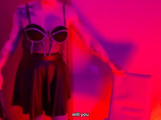 Slavic Trans Dominant-bitch Humiliates a Thrall
