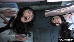 catherine knight mia stone pov climb on the windshield of your car to piss and tease you