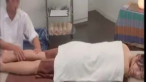 Busty mature hottie in a kinky massage session