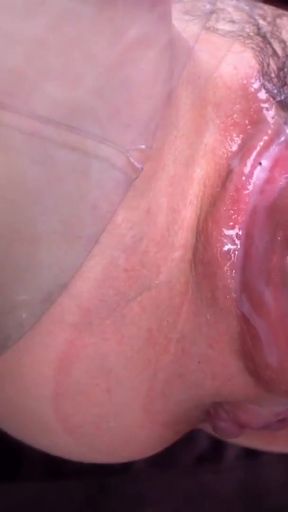 My Pussy so Big and Wet after Pump. I FUCK my Pussy and Squirt   Clip 1