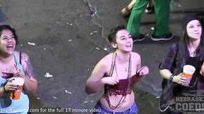 Wild Mardi Gras Party in Our Condo - Big Tits, Small Tits, and Public Fun!