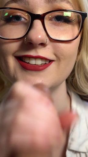 POV: Your Hot Teacher Gives You a Tit Job and Blowjob
