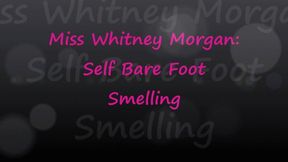 Whitney Morgan: Self Bare Foot Smelling Part 1 mp4