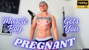 Romantic Dominant Partner Impregnates You - Jaq Quicksilver fills you with cum and makes you pregnant - soft dom, mpreg, impregnation fantasy, roleplay, muscles, eye contact - 1080p mp4