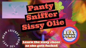 Audio Only Panty Sniffer Sissy Olie Learns a Cheer to Use When Things Get Horny and Kinky