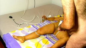 deep vibrator massage with agarabas and olpr