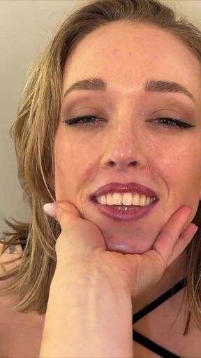 First Lesbian Thigh Biting Date with Charlee Chaste   Clip 1