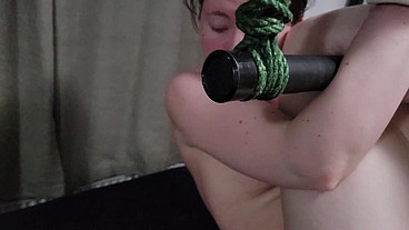 A very evil bondage concept my Owner refers to as the 'parrot perch'. This was our first time testing out this idea but I'm s...