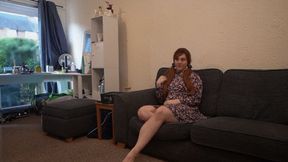 Cuckold Made to Sit Outside in Cold and watch While Wife Fucked and Creampied