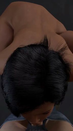 Slut Training My Black Sissy Ladyboy To Ride Dick Well   Clip 1
