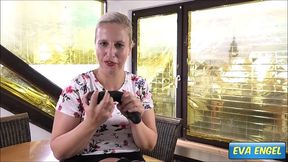 eva engel: pussy & ass fuck with bbc dildo