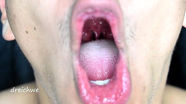 Large uvula and hot