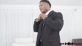 Tatted Bunny Fae Craves Bossmane Dre’s Ass In Blowjob Spree!