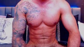 Naked and play with my big cock hard ..ohmibodison;) - Part 2